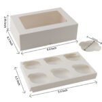 Wholesale Cheap Price  Cup Cake Box Packaging Paper Box - 图片 4