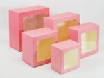 Wholesale Cake Boxes Various Sizes White Bakery Boxes Sqpuare Pastry Cake Boxes with Window - 图片 7