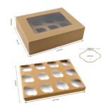 Wholesale Cheap Price  Cup Cake Box Packaging Paper Box - 图片 3