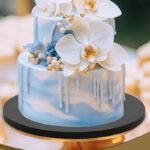 Factory Wholesale  8/10/12/14 Inch Size Golden Foil Round Corrugated Cake Drum - 图片 4